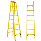 8 متر FRP Fiberglass Extension Ladder Construction Tower Error Tools