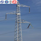 10 - 500kv HDG برج فولادی زاویه ای برای خط انتقال