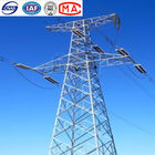 10 - 500kv HDG برج فولادی زاویه ای برای خط انتقال