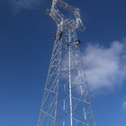 برج انتقال نیرو فولادی زاویه دار سر گربه ISO9001