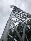 برج شبکه فولادی توزیع برق 110 کیلوولت گالوانیزه ASTM123