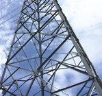 برج شبکه گالوانیزه گرم گالوانیزه 10 کیلوولت تا 750 کیلوولت انتقال نیرو