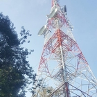 برج شبکه فولادی مخابراتی GSM خود پشتیبانی 76 متری