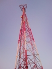برج فولادی مخابراتی لوله ای ISO 1461 ASTM A123 HDG