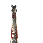 گالوانیزه زاویه ای فولادی 60 متری برج مخابراتی Sst 33KV