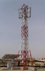شبکه برج آنتن استیل 10 متری برق پشت بام Gsm