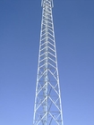 برج فولادی مخابراتی لوله ای گالوانیزه داغ Q355