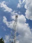 برج فولادی مخابراتی لوله ای گالوانیزه داغ Q355