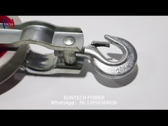 بلوک های رشته ای سیم زمینی SHT / بلوک رشته ای 20KN فولاد ریخته