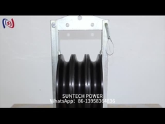 بلوک زهی سه رسانای آلومینیومی با اندود نئوپرن خط انتقال