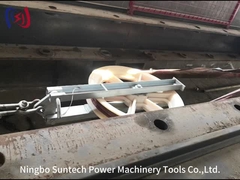 قطب کشنده کابل تک قطب با قلاب برای هدایت کابل