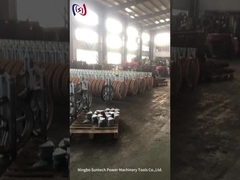 واحد شاف برج نصب ابزار رشته ای فلز بلوک قطره ای برای بلند کردن / بالا بردن