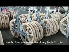 چرخ های جلو و عقب تاندم بلوک رشته نایلون