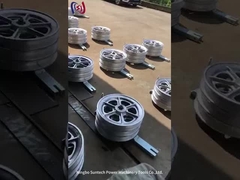 بلوک‌های رشته‌ای با پوشش لاستیکی آلومینیومی