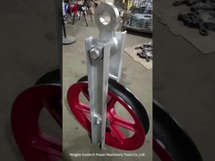 بلوک های سیمی قرقره هادی چرخ نایلونی برای خط انتقال