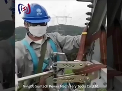 ISO JQJ قطعات زاویه ای فولاد ابزار کشش کابل زیرزمینی