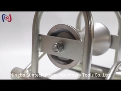 رولر کشش کابل زیرزمینی مقاوم به ضربه با پوشه آلومینیوم نیلونی