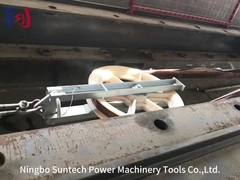 بلوک تک قرقره با ظرفیت بالا با بلبرینگ برای عملکرد روان