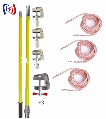 کیفیت  High Conductivity Grounding Lead for Safe Electrical System Earthing and Fault Current Dissipation کارخانه