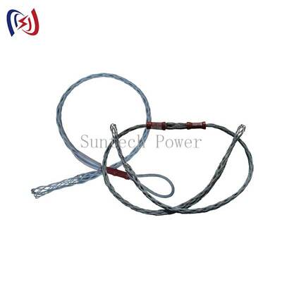 کیفیت  High Tensile Steel Conductor Mesh Sock Joints for Uniform Pressure Distribution and Temporary Dead-End Applications کارخانه