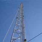 برج مخابراتی لوله ای خود پشتیبانی 15 - 60 متر ارتفاع برای انتقال سیگنال