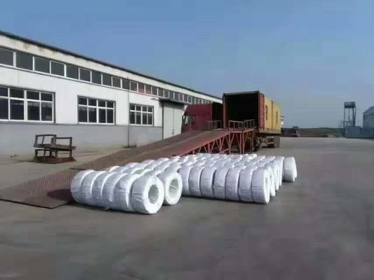 1 x 7 EHS سیم گالوانیزه گالوانیزه لخت برای بالای سر 3/8 اینچ