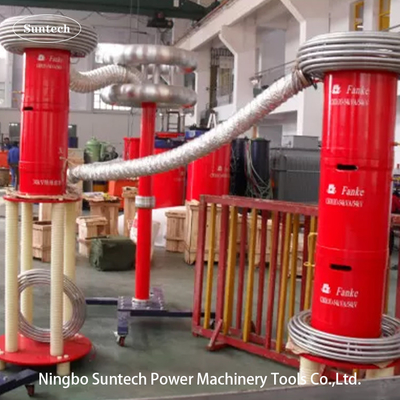 تجهیزات آزمایش کابل های 35KV 132KV HV برای آزمایش ولتاژ مقاومت AC