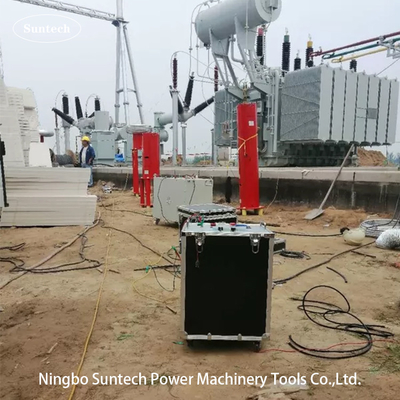 108kVA 27kV سری 100kV سیستم تست رزونانت ولتاژ بالا نوع قابل حمل