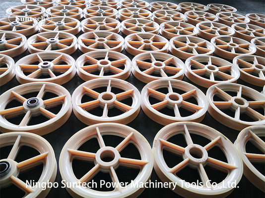 508x100mm MC Pulley Sheaves Condutor Stringing Blocks برای سایت