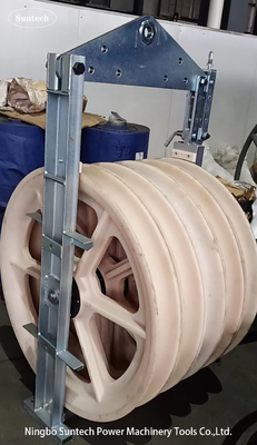 660mm قطر بزرگ نایلون Sheaves بسته بندی پولی راننده پولی رشته بلوک