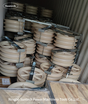بلوک های قرقره سیمی طناب سیمی نایلونی 916 میلی متری ACSR MC