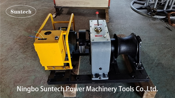 JJM5-D 5 Ton Cable Winch Puller Electric Heisting مورد استفاده در انتقال نیرو