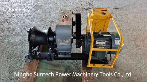 JJM5-D 5 Ton Cable Winch Puller Electric Heisting مورد استفاده در انتقال نیرو