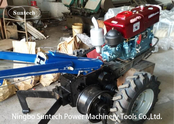Double Drum Compact 15HP Electric Cable Pulling Tractor Winch