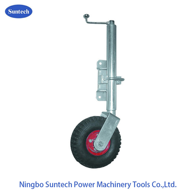 ISO 500lbs Marine Bolt On Swivel تریلر جک با چرخ پنوماتیک