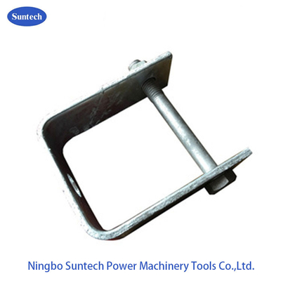 M12 خط سربار Anchor Bolt Hot Dip گالوانیزه نوع D براکت برای عایق
