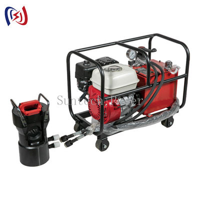 ابزار های هیدرولیکی برای فشار دادن با استفاده از پمپ های هیدرولیکی با فشار بالا برای تامین برق به ماشین های برش، فشرده سازی و ضربه زدن