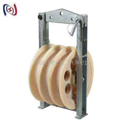 660mm قطر بزرگ نایلون Sheaves بسته بندی پولی راننده پولی رشته بلوک