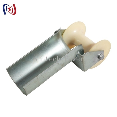 غلتک کابل برقی Bellmouth Split Lock 80 میلی متر برای کشیدن کابل ها