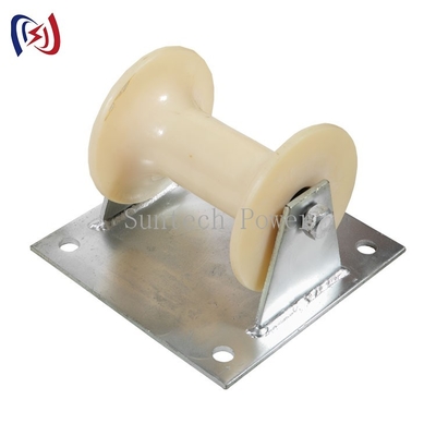 غلتک کششی سیم منهول Edge Mount ، غلتک کشش کابل Pithead