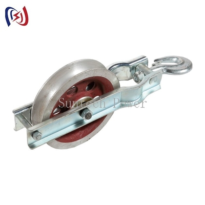 بلوک های رشته ای سیم زمینی SHT / بلوک رشته ای 20KN فولاد ریخته