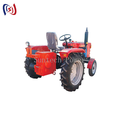Double Drum Tractor Drawn Winch، Walking Tractor Winch Machine