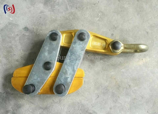 ضد پیچ و خم سیم فولاد راننده گریپر کابل کشيدن کلیمپ رشته از خط انتقال