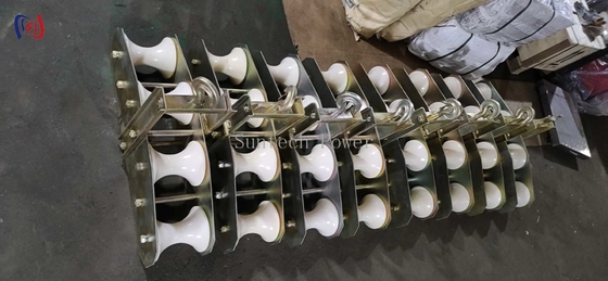 بلوک ترکیب چهار شاف کابل فیبر نوری بلوک قطب OPGW بلوک رباعی نوع ترکیب