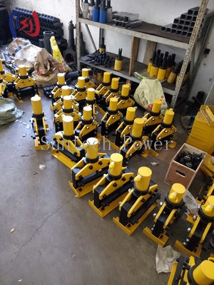 دستگاه برش هيدرولیک مس آلومينيوم بس-بار ابزار برش دقیق درجه صنعتی برای پروژه های الکتريکي
