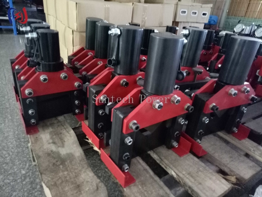 دستگاه برش زاویه ای فولاد هیدرولیک ابزار صنعتی سنگین برای برش دقیق 45 ° و 90 °