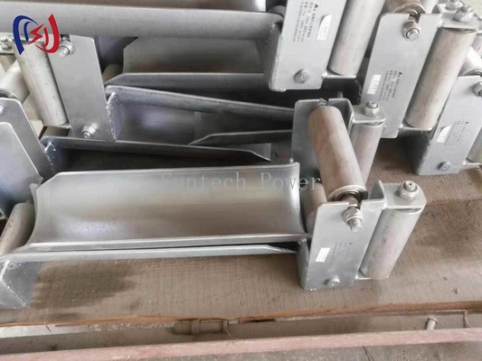غلتک کابل قاب‌دار سنگین برای نصب خطوط برق زیرزمینی​