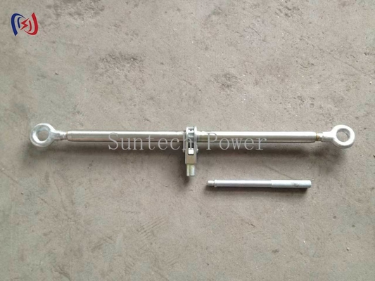 سنگینی دو قلاب استیل Turnbuckle برای کشش خط برق و پشتیبانی
