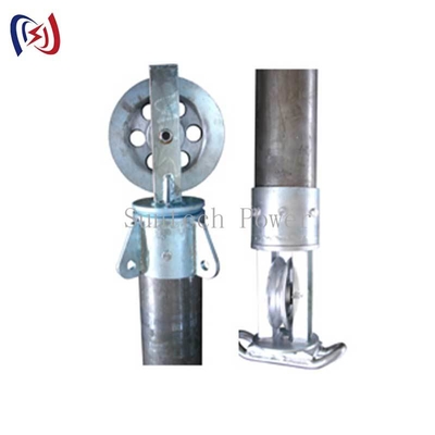 قطب ژین لوله ای حرفه ای برای پروژه های نصب خطوط برق