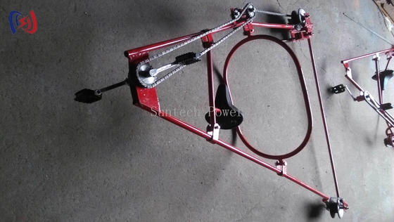 ترولی تک هادی فشرده برای کار الکتریکی در فضای محدود